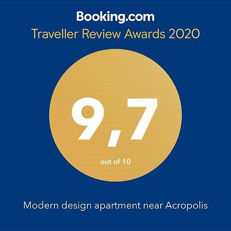 Modern Design Apartment Near Acropolis Atenas Exterior foto