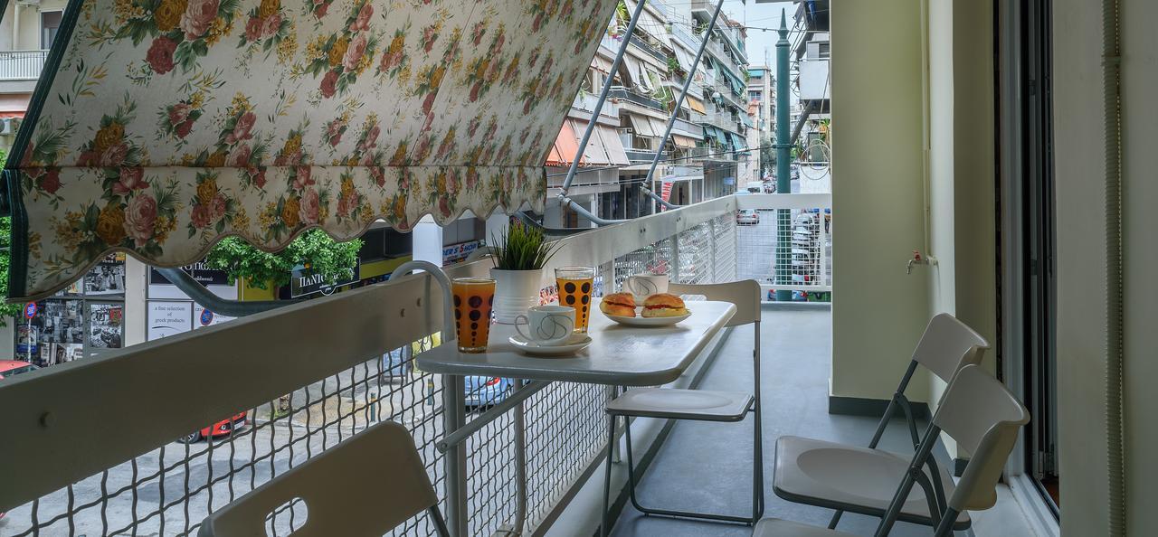 Modern Design Apartment Near Acropolis Atenas Exterior foto